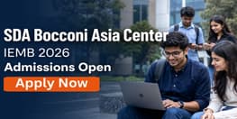 SDA Bocconi Asia Center Mumbai IEMB 2026 Round 1 Applications Open
